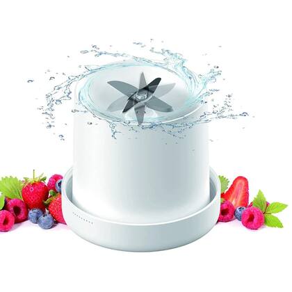 Imagem de Garrafa Mixer Liquidificador Misturador Suco Shake Smoothie USB Potente Cozinha Bolsa Viagem Portatil