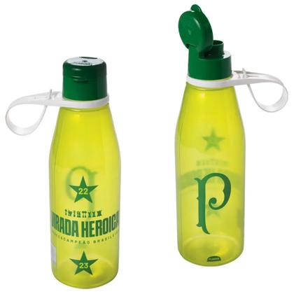 Imagem de Garrafa Palmeiras 530ml Academia Caminhada Esporte Plasutil