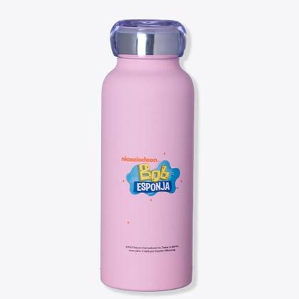 Imagem de Garrafa Patrick Bob Esponja 500ml - Aço Inoxidável