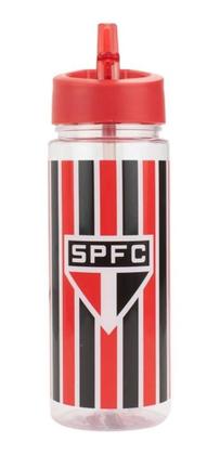 Imagem de Garrafa Plástico 450ml Com Mochila Tipo Saco São Paulo - Mileno