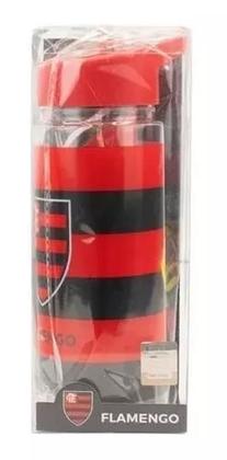 Imagem de Garrafa Plástico 450ml + Mochila Tipo Saco Flamengo Presente