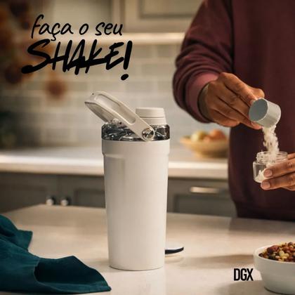 Imagem de Garrafa Shaker Stanley Activate Marrom 593ml Preto