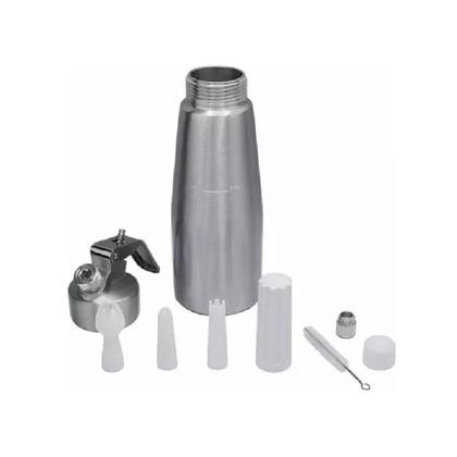 Imagem de Garrafa Sifão Chantilly 3 Bicos Profissional 500ml Prata