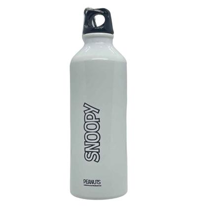 Imagem de Garrafa Snoopy Squeeze Em Alumínio Com Mosquetão 500mL Original Peanuts - Zona Criativa