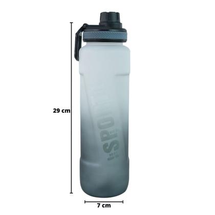 Imagem de Garrafa sport de plástico com alça 1000ml