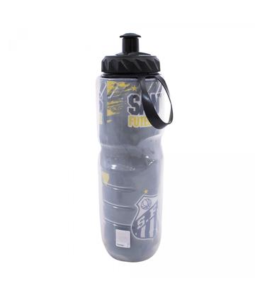 Imagem de Garrafa Squeeze Santos FC 600ml  Ideal para Academia, Esporte e Torcedores Santistas
