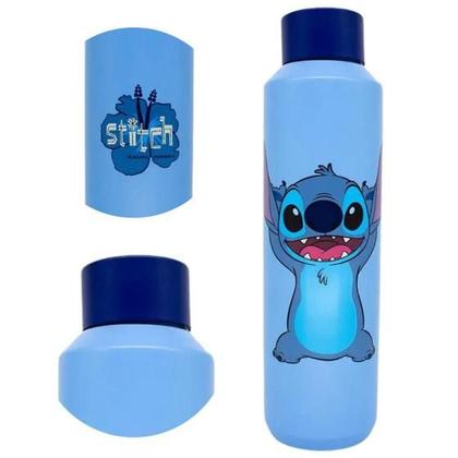 Imagem de Garrafa Stitch 600ml Em Aço Inox - Zona Criativa