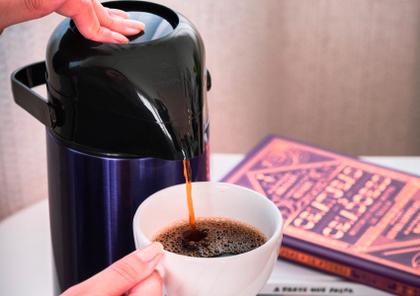 Imagem de Garrafa Térmica 1 Litro Inox Pressão Café Lumina Termolar