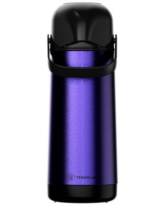 Imagem de Garrafa Térmica 1 Litro Inox Pressão Café Lumina Termolar