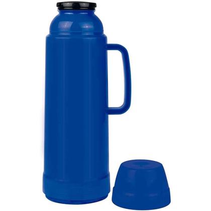 Imagem de Garrafa Térmica 1 Litro Mor Com Tampa e Alça Vidro Interno Chá Leite Café Várias Cores