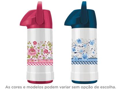 Imagem de Garrafa Térmica 1L com Tampa Invicta GLT Pressão - Delicadeza