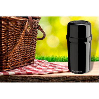 Imagem de Garrafa Térmica 250 ML Fano Unitermi Pequena Portátil Multiuso Água Café Chá Suco Leite