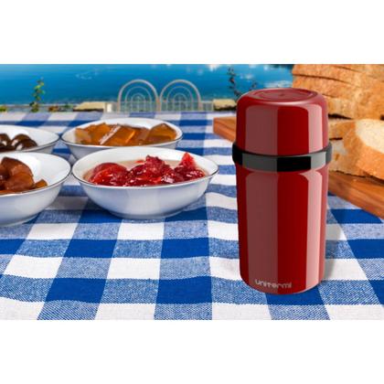 Imagem de Garrafa Térmica 250 ML Fano Unitermi Pequena Portátil Multiuso Água Café Chá Suco Leite