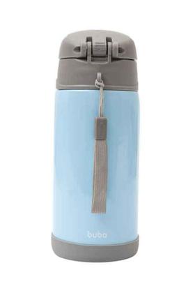Imagem de Garrafa Térmica 400 ML Parede Dupla Gumy Azul Buba