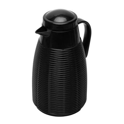 Imagem de Garrafa Térmica 400ml Rattan Preto Plástico Lyor