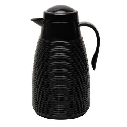 Imagem de Garrafa Térmica 400ml Rattan Preto Plástico Lyor