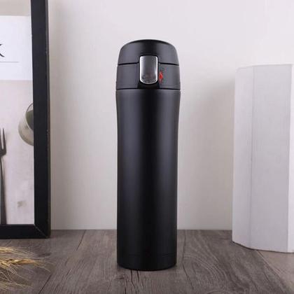 Imagem de Garrafa Térmica Aço Inox 450ml Com Tampa E Sistema De Trava