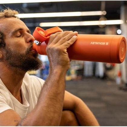 Imagem de Garrafa Térmica Aerolight Stanley Fast Flow Tigerlily 1,1L