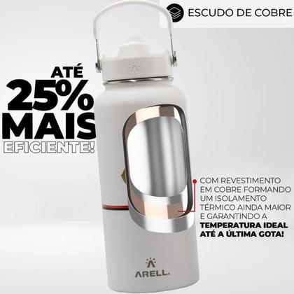 Imagem de Garrafa Térmica Arell Straw Flask 946ml Times Flamengo 11