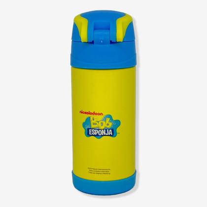 Imagem de Garrafa Térmica Bob Esponja e Toy Story Infantil Top Handle 350ml