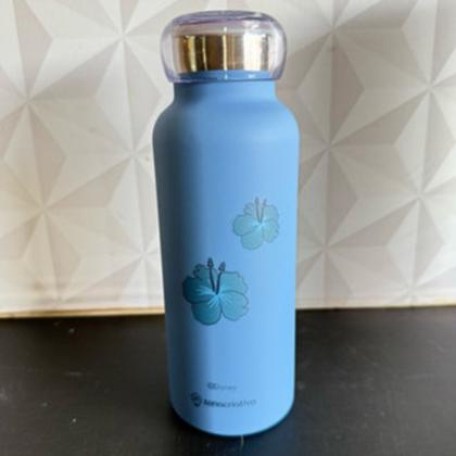 Imagem de Garrafa térmica bubble Stitch 500ml Disney azul para água café - garrafinha de agua stith