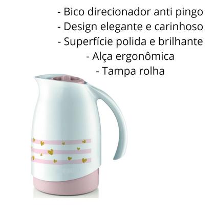 Imagem de Garrafa Térmica Bule Com Suporte Para Filtro 700ml - Sanremo