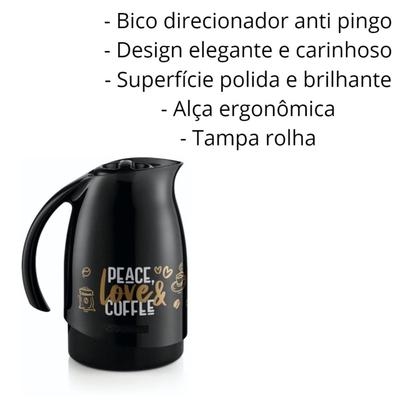 Imagem de Garrafa Térmica Bule Com Suporte Para Filtro 700ml - Sanremo