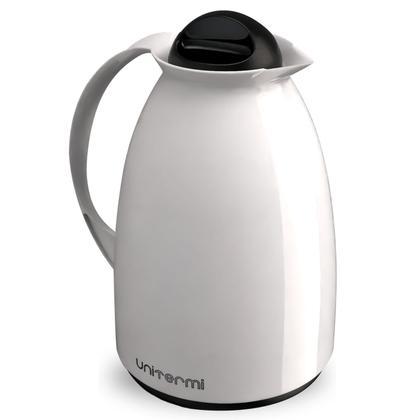 Imagem de Garrafa Térmica Bule Florença 650ml Branca Café Chá Unitermi