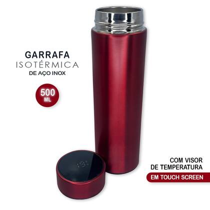 Imagem de Garrafa Térmica Café, Água C/Sensor De Temperatura Em Led P