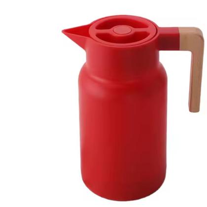 Imagem de Garrafa Térmica Café Chá Agua Com Botão Jarra 1 Litro