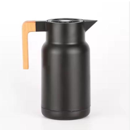 Imagem de Garrafa Térmica Café Chá Agua Com Botão Jarra 1 Litro