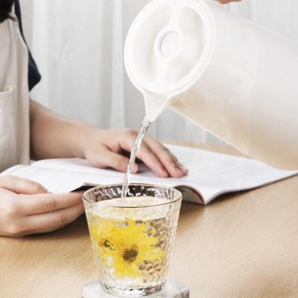 Imagem de Garrafa Térmica Com Cabo Madeira 1 Litro Para Chá Café Água