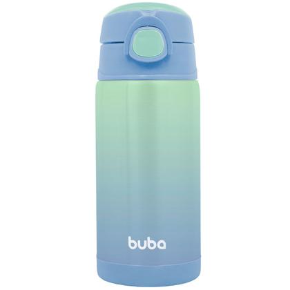 Imagem de Garrafa Térmica com Parede Dupla e Canudo Silicone Conserva Bebida Buba