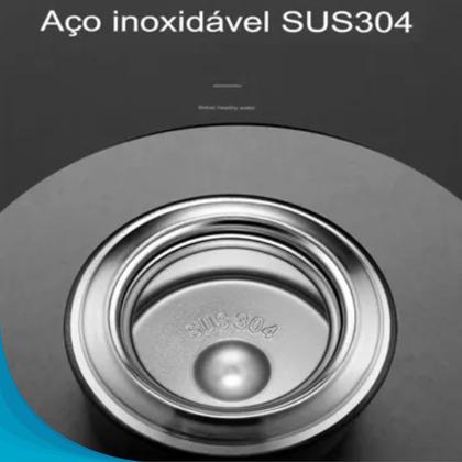 Imagem de Garrafa Térmica com Xícaras Inox Para Café e Chá