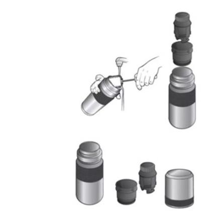 Imagem de Garrafa térmica Contigo Campo 1000ml em aço inoxidável com bico Matero Cts