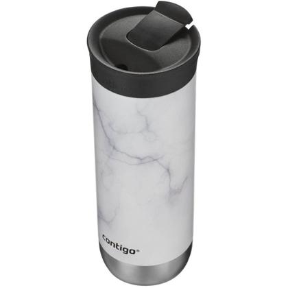 Imagem de Garrafa Termica Contigo Huron Couture 2.0 Snapseal 591ML White Marble