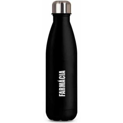 Imagem de Garrafa Térmica Curso Farmácia Aço Inox NEO 500ml BrasFoot