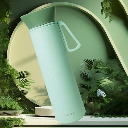 Imagem de Garrafa Térmica de Água Café Suco A Vácuo 500 ml Inox Parede Dupla Camping Academia Passeio Caminhada Portátil