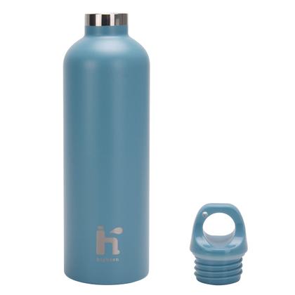 Imagem de Garrafa Térmica de Água Café Suco A Vácuo 600ml Inox Parede Dupla Camping Academia Passeio Caminhada Portátil