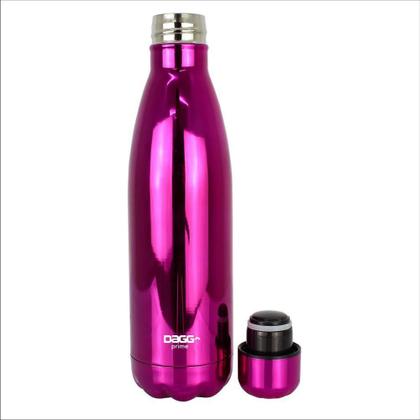 Imagem de Garrafa Térmica de Água Dagg Prime Em Aço Inox 500 ML Premium Squeeze Conserva Gelada Academia Fria