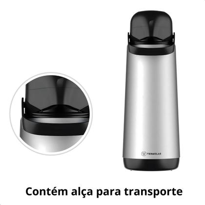 Imagem de Garrafa térmica de café e chá inox lumina 1,8l pressão