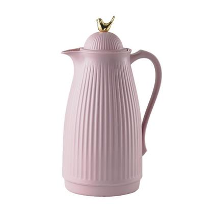 Imagem de Garrafa Térmica de Café Laradore Bird - Rosa e Dourada (1L)