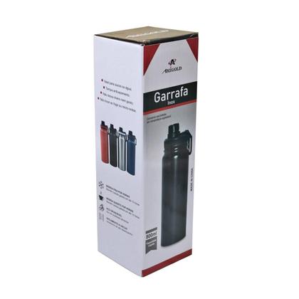 Imagem de Garrafa térmica de inox com tampa e alça 800ml
