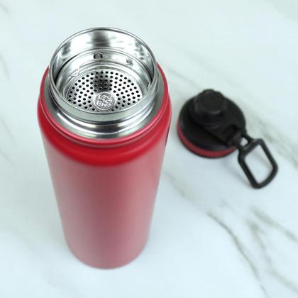 Imagem de Garrafa térmica de inox com tampa e alça 800ml