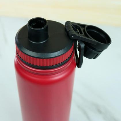 Imagem de Garrafa térmica de inox com tampa e alça 800ml