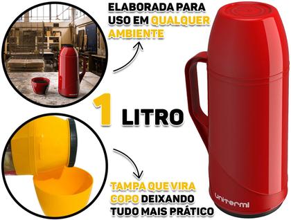 Imagem de Garrafa Térmica De Mesa Roma 1 Litro Unitermi