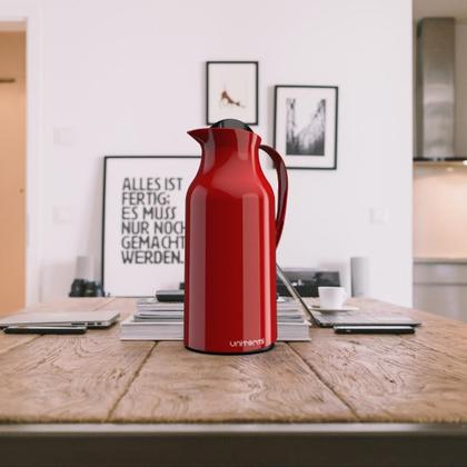 Imagem de Garrafa Térmica de Mesa Siena 0,750 ml Bico Antigota p/ Café Chá