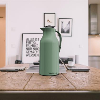 Imagem de Garrafa Térmica de Mesa Siena 0,750 ml Bico Antigota p/ Café Chá