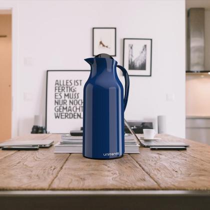 Imagem de Garrafa Térmica de Mesa Siena 0,750 ml Bico Antigota p/ Café Chá