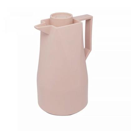 Imagem de Garrafa Térmica de Plástico Origami Rosa 1L 29577 - Wolff